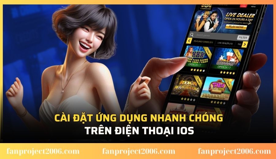 Cài đặt ứng dụng nhanh chóng trên điện thoại iOS