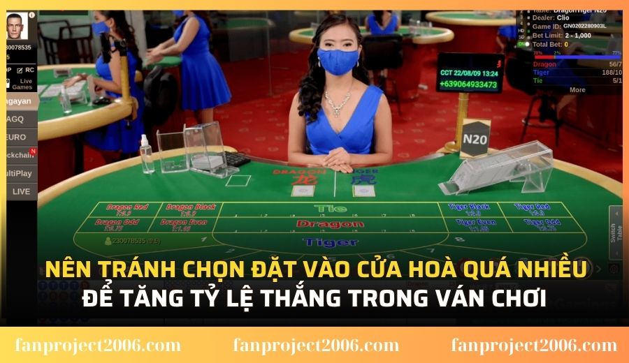 Nên tránh chọn đặt vào cửa hoà quá nhiều